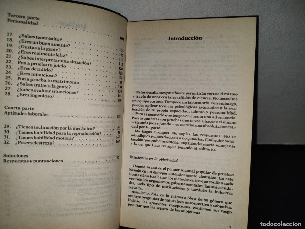 Libros de segunda mano: 87-2- H&Aacute;GASE SU TEST - WILLIAM BERNARD Y JULES LEOPOLD - Foto 5