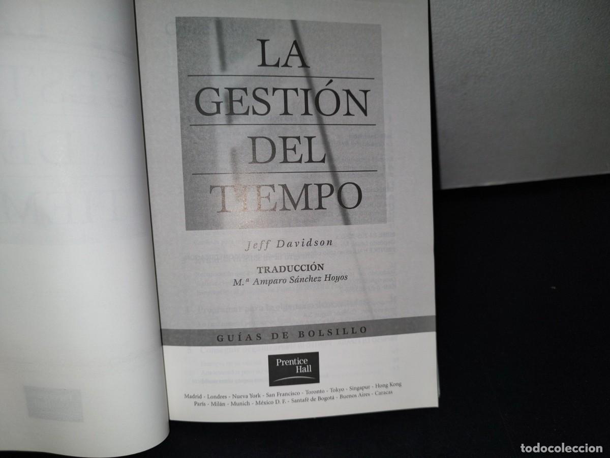 Libros de segunda mano: 87-2- LA GESTI&Oacute;N DEL TIEMPO - JEFF DAVIDSON - 2000 - Foto 5