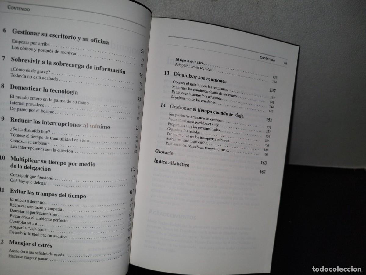 Libros de segunda mano: 87-2- LA GESTI&Oacute;N DEL TIEMPO - JEFF DAVIDSON - 2000 - Foto 7