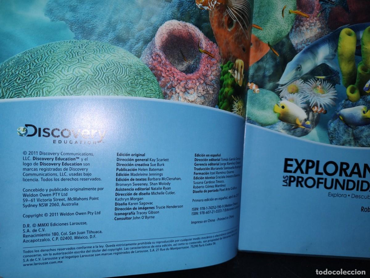 Libros de segunda mano: 87-2- DISCOVERY EDUCATION. LAROUSSE. EXPLORANDO PROFUNDIDADES - 2011 - Foto 5