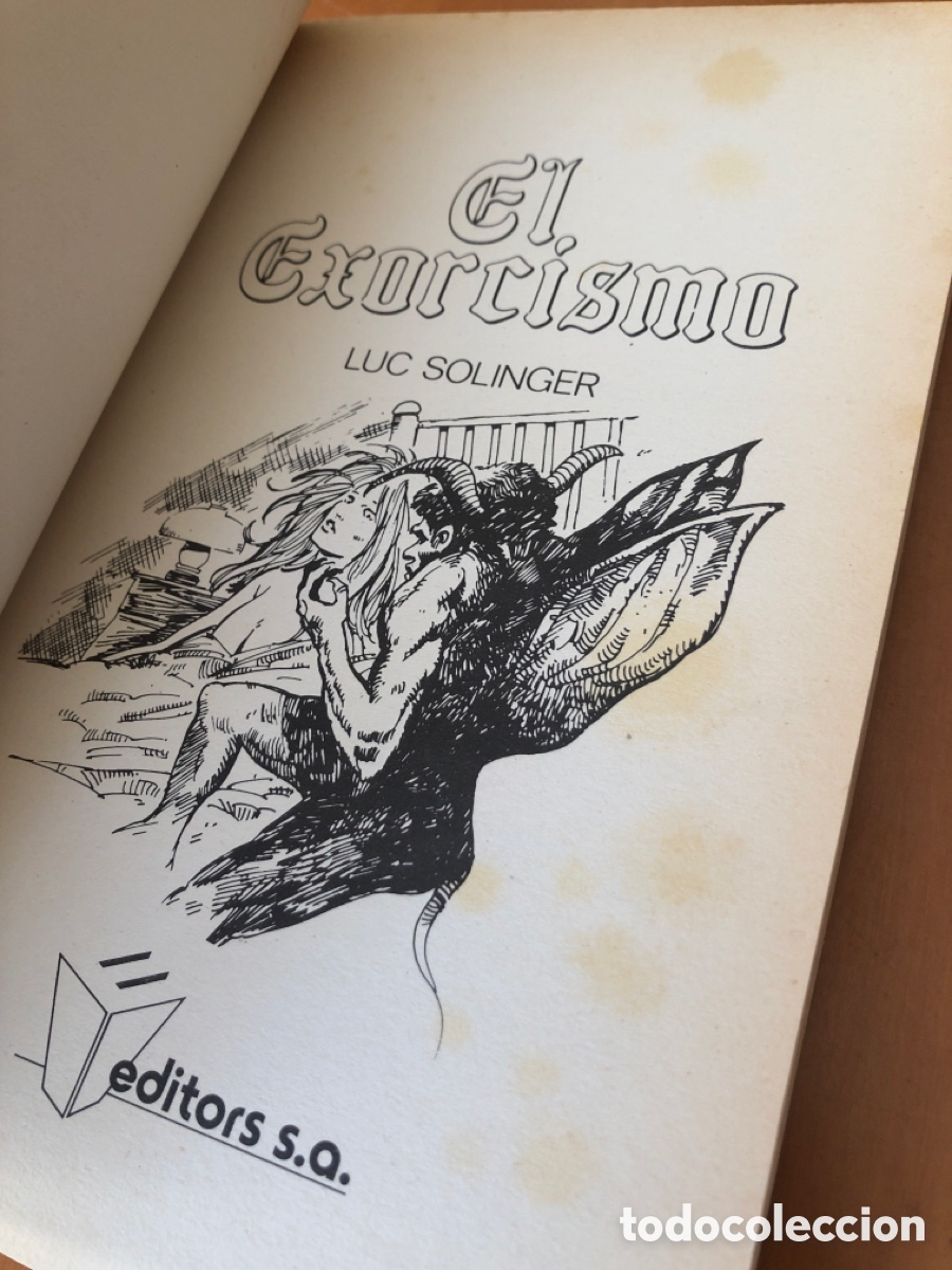 Libros de segunda mano: LIBRO - EL EXORCISMO -LUC SOLINGER-1990 - Foto 3