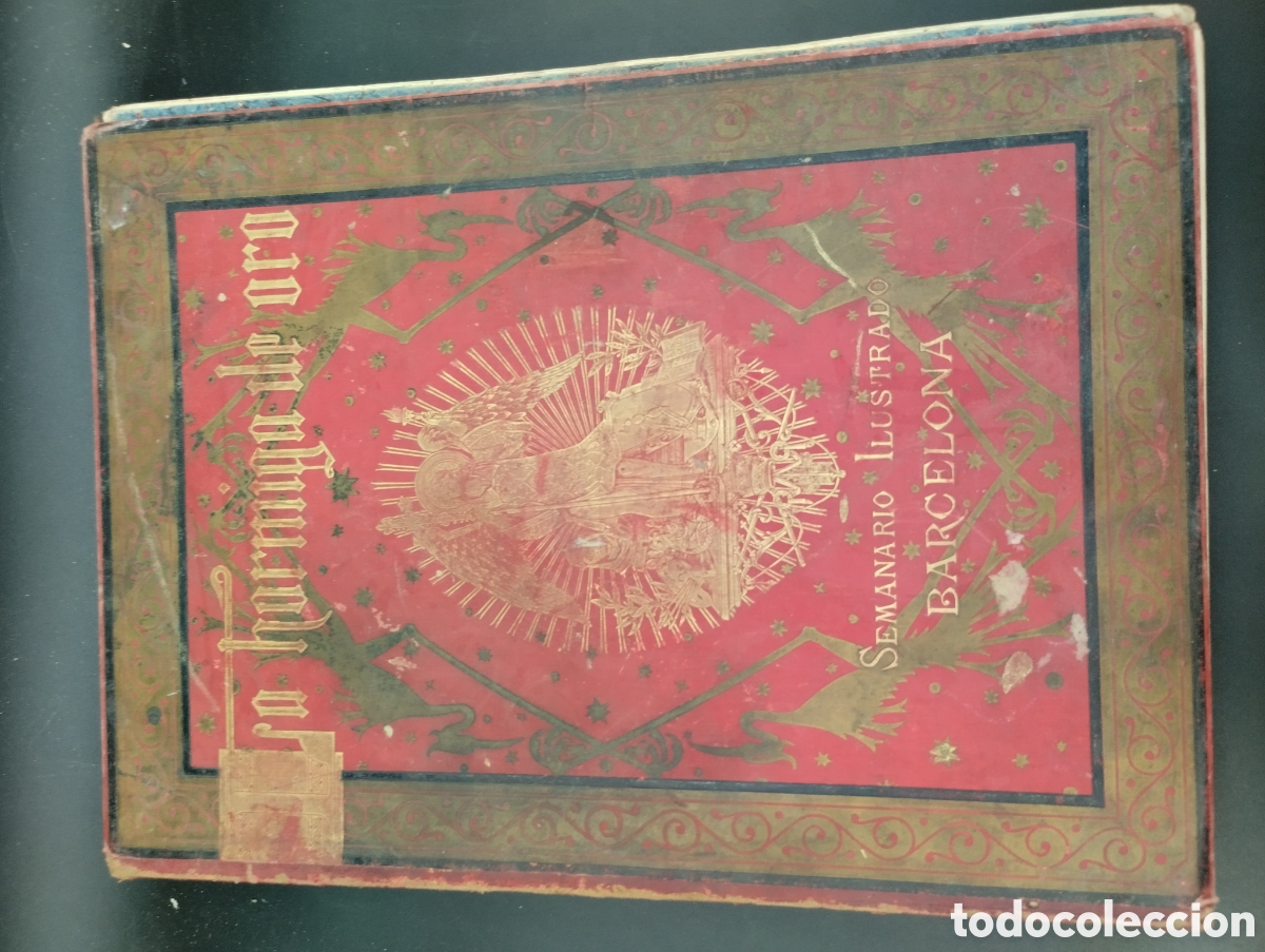 Libros de segunda mano: La hormiga de oro 1888. Infinidad de grabados. 512 p&aacute;ginas.