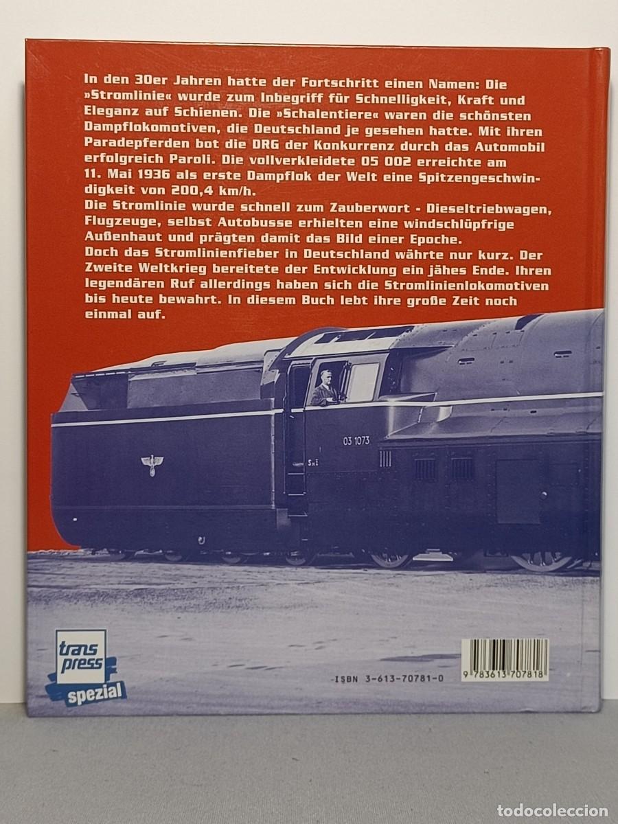 Libros de segunda mano: Libro ferrocarril alem&aacute;n Stromlinie - Foto 2