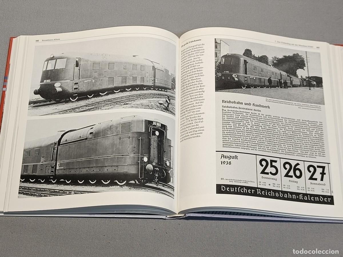 Libros de segunda mano: Libro ferrocarril alem&aacute;n Stromlinie - Foto 6