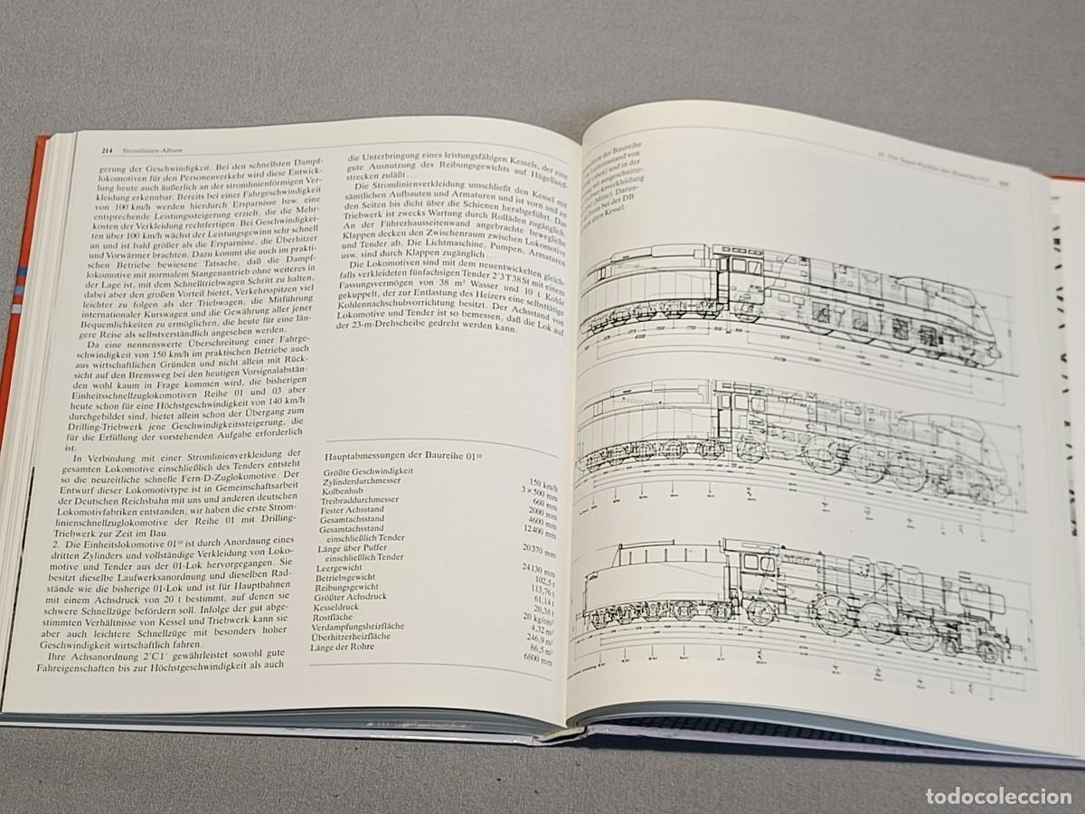 Libros de segunda mano: Libro ferrocarril alem&aacute;n Stromlinie - Foto 8