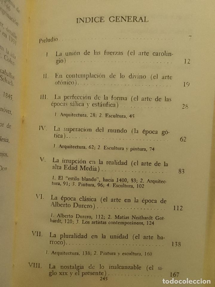 Libros de segunda mano: Gustav Barthel: Historia del arte alem&aacute;n (SUBRAYADO) - Foto 3