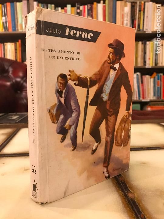 Libros de segunda mano: El testamento de un exc&eacute;ntrico. Julio Verne. PEDIDO M&Iacute;NIMO 5&euro; - Foto 1