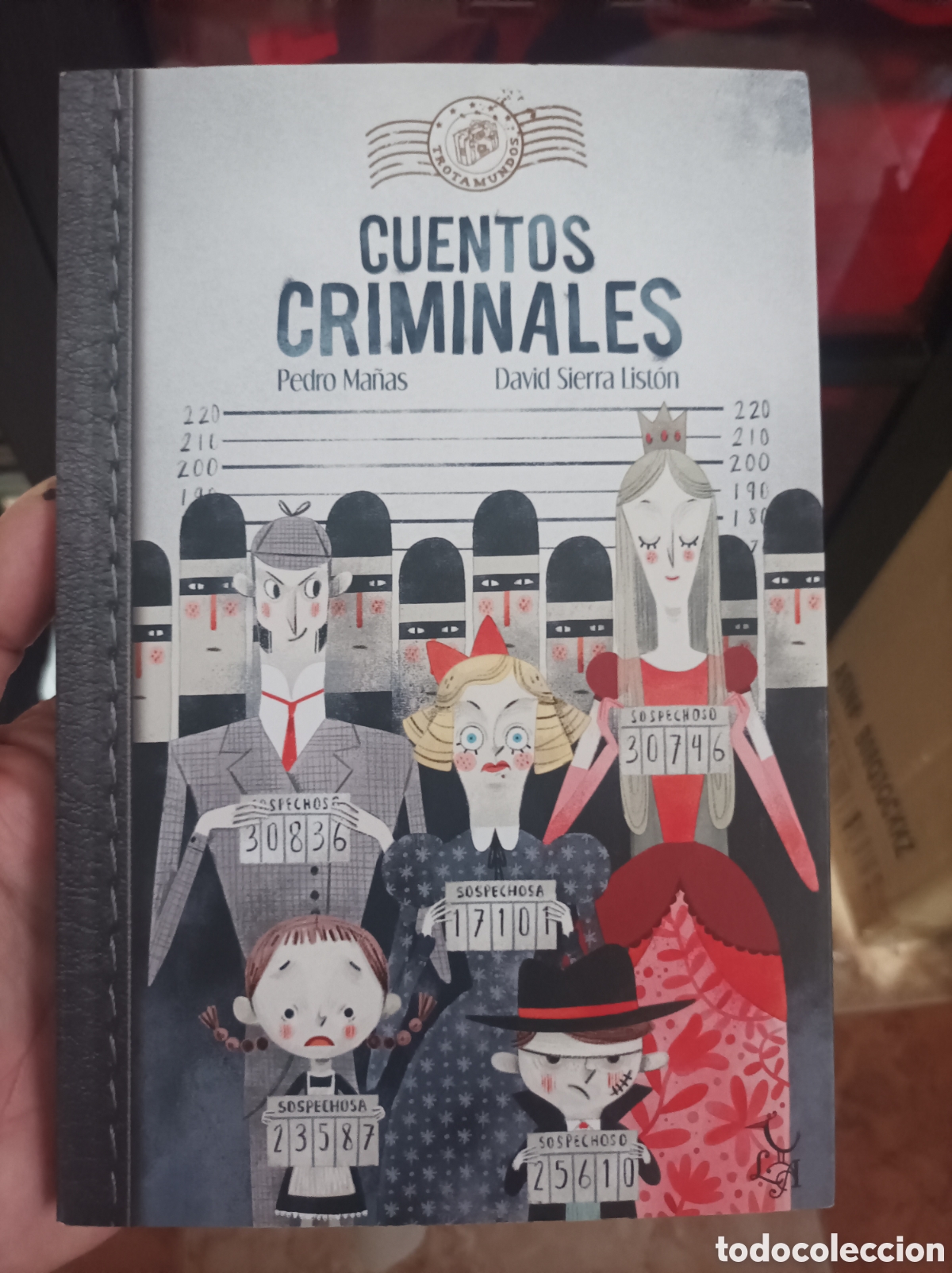 Libros de segunda mano: Cuentos criminales Pedro ma&ntilde;as David sierra list&oacute;n - Foto 1