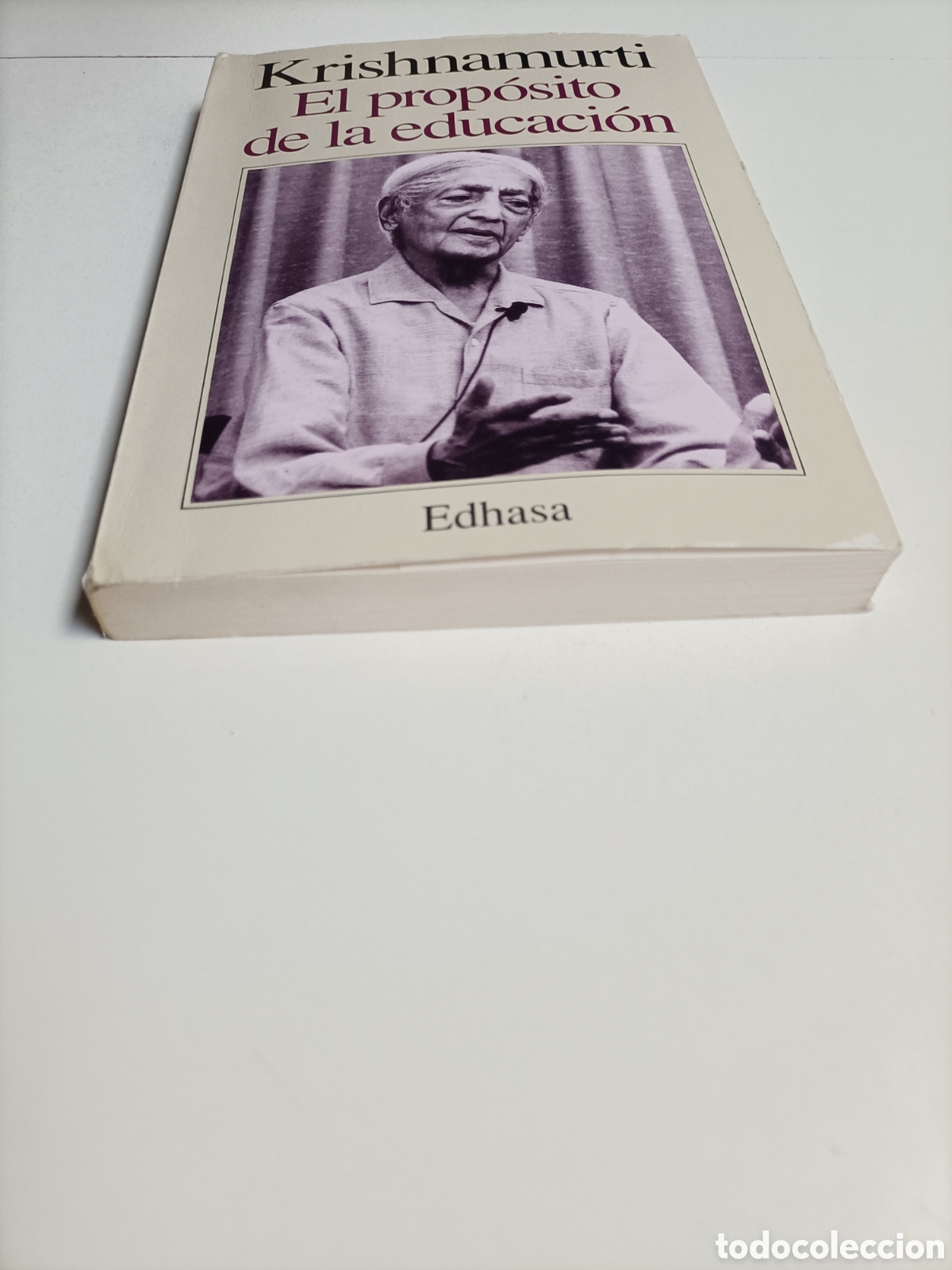 Libros de segunda mano: El prop&oacute;sito de la educaci&oacute;n Krishnamurti - Foto 3