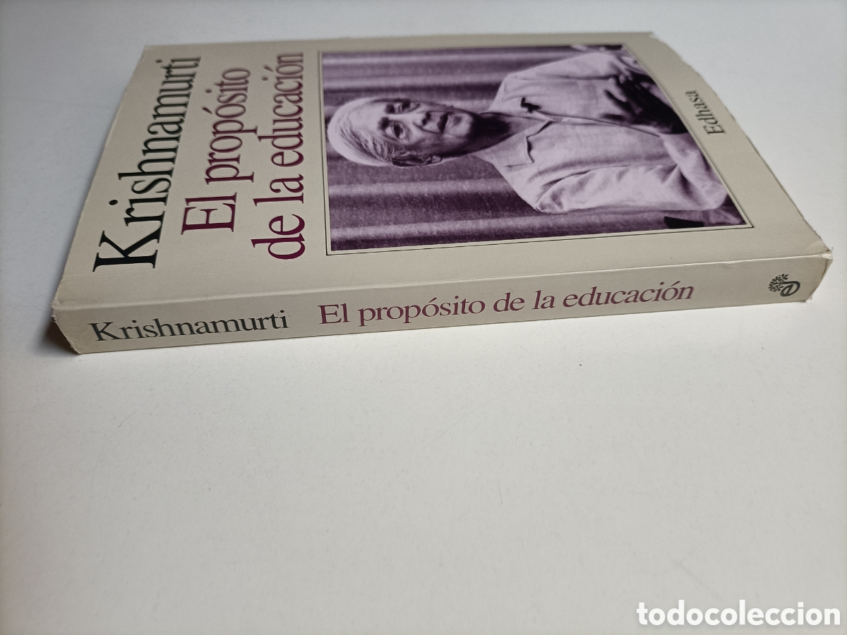 Libros de segunda mano: El prop&oacute;sito de la educaci&oacute;n Krishnamurti - Foto 4