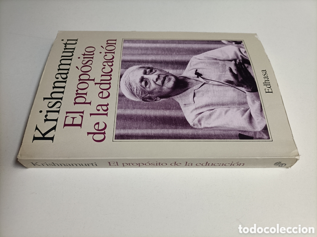Libros de segunda mano: El prop&oacute;sito de la educaci&oacute;n Krishnamurti - Foto 1