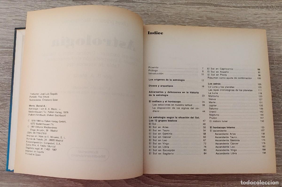 Libros de segunda mano: Libro de Astrologia - Foto 4