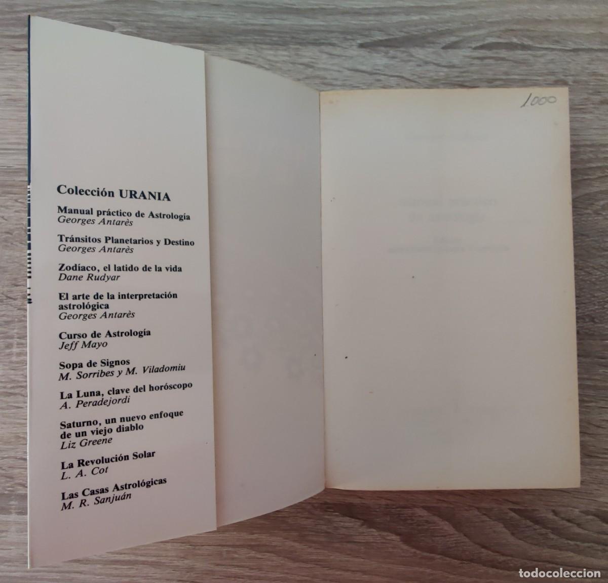 Libros de segunda mano: Libro Manual Practico De Astrologia - Foto 2