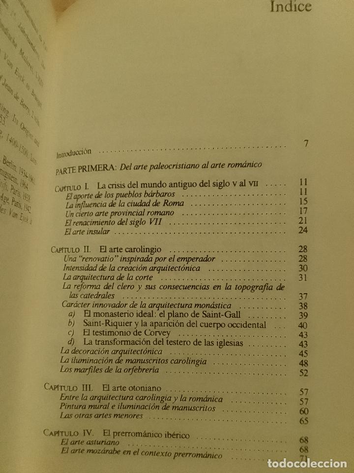 Libros de segunda mano: Marcel Durliat: Introducci&oacute;n al arte medieval en Occidente - Foto 3