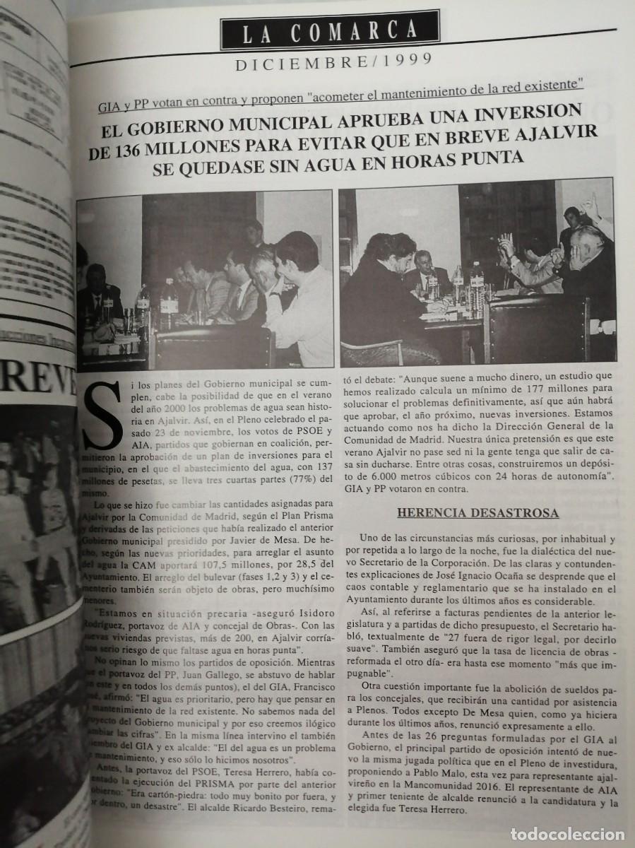 Libros de segunda mano: LA COMARCA 1995-2007: Ajalvir, 12 a&ntilde;os de Historia - Foto 4