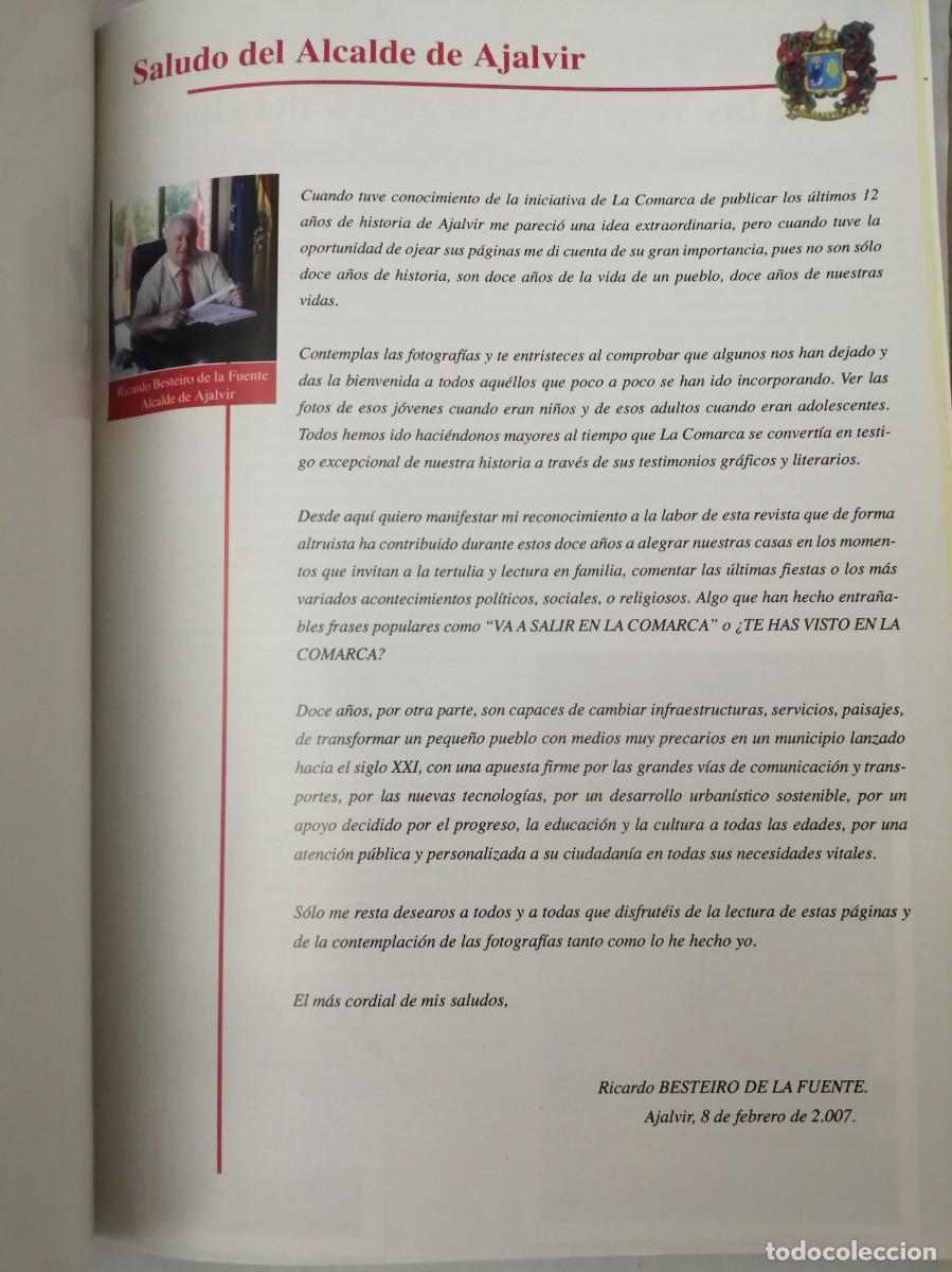 Libros de segunda mano: LA COMARCA 1995-2007: Ajalvir, 12 a&ntilde;os de Historia - Foto 10
