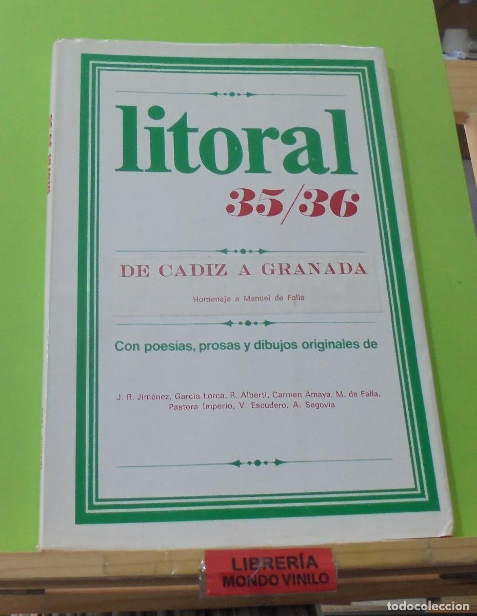 Libros de segunda mano: Litoral 35 / 36. De C&aacute;diz a Granada, homenaje a Manuel de Falla - Foto 1