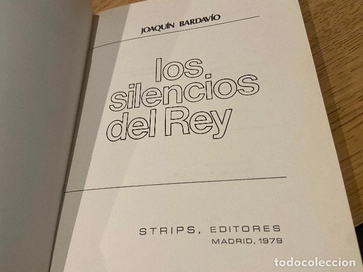 Libros de segunda mano: LOS SILENCIOS DEL REY. JOAQU&Iacute;N BARDAV&Iacute;O / 1979 - Foto 4