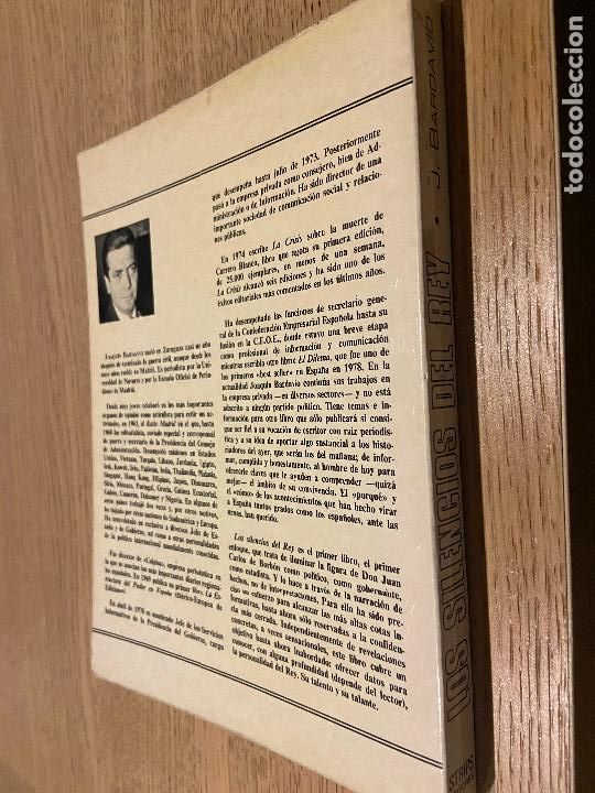 Libros de segunda mano: LOS SILENCIOS DEL REY. JOAQU&Iacute;N BARDAV&Iacute;O / 1979 - Foto 8