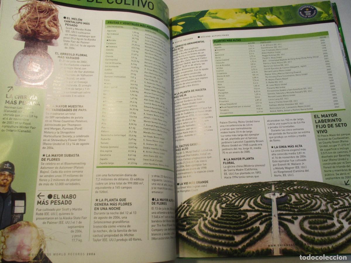 Libros de segunda mano: GUINNES WORLD RECORDS 2006 W23182 - Foto 5