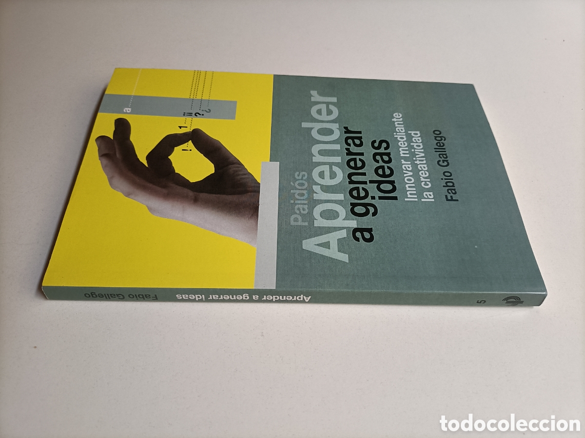 Libros de segunda mano: Aprender a generar ideas. Innovar mediante la creatividad Fabio Gallego - Foto 1