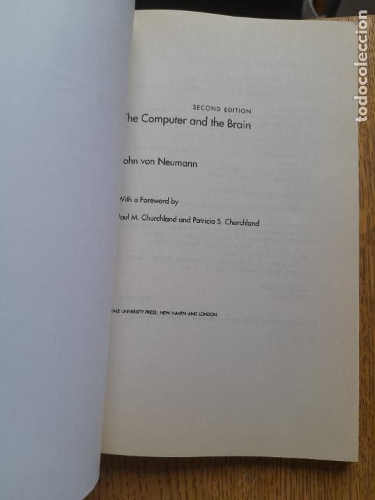 Libros de segunda mano: Raro. The Computer and the Brain: Second Ed. (Mrs. Hepsa Ely Silliman Memorial Lectures)2000 L40 - Foto 8