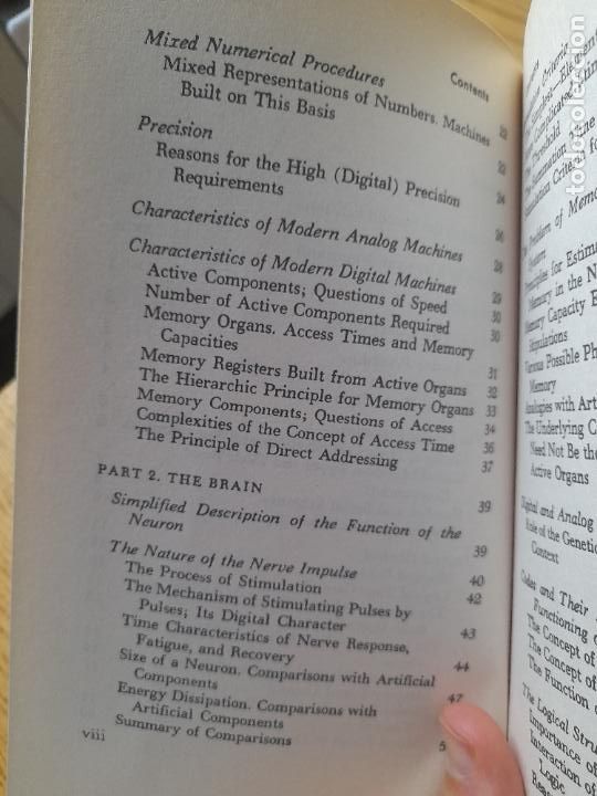 Libros de segunda mano: Raro. The Computer and the Brain: Second Ed. (Mrs. Hepsa Ely Silliman Memorial Lectures)2000 L40 - Foto 10