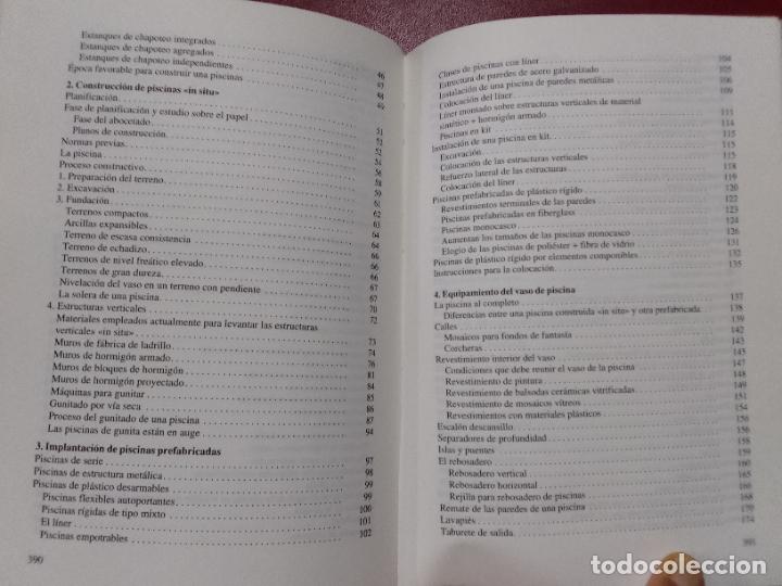Libros de segunda mano: Juan de Cusa Ramos: Piscinas (Ediciones CEAC. 1996) - Foto 3