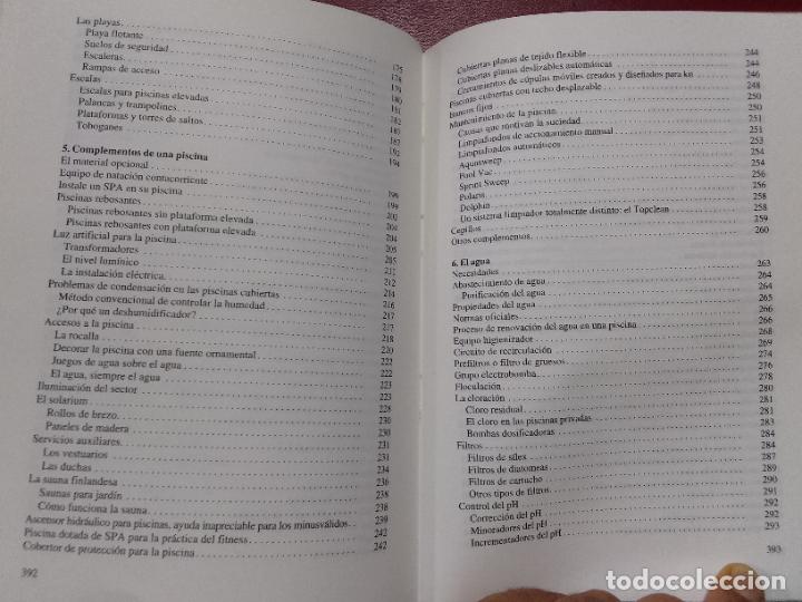 Libros de segunda mano: Juan de Cusa Ramos: Piscinas (Ediciones CEAC. 1996) - Foto 4