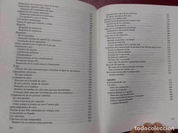 Libros de segunda mano: Juan de Cusa Ramos: Piscinas (Ediciones CEAC. 1996) - Foto 5