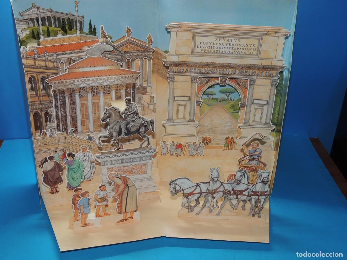 Libros de segunda mano: ROMA. UN LLIBRE EN 3D. - Foto 2