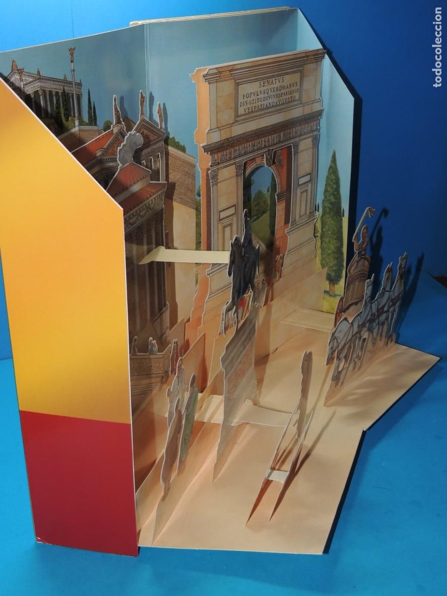 Libros de segunda mano: ROMA. UN LLIBRE EN 3D. - Foto 3