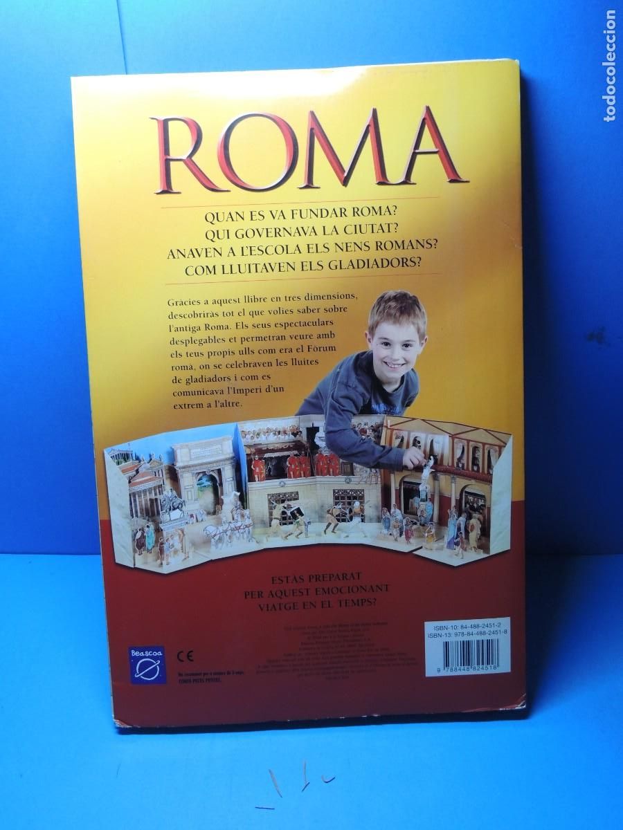 Libros de segunda mano: ROMA. UN LLIBRE EN 3D. - Foto 6
