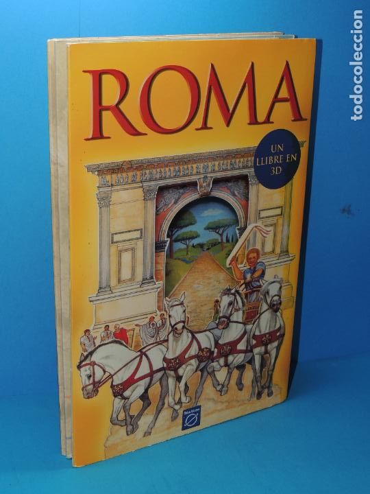 Libros de segunda mano: ROMA. UN LLIBRE EN 3D. - Foto 1