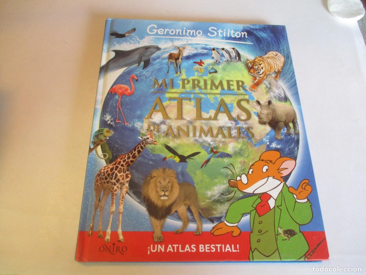 Libros de segunda mano: GER&Oacute;NIMO STILTON Mi primer atlas de animales W23201 - Foto 1