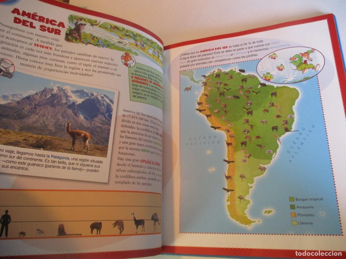 Libros de segunda mano: GER&Oacute;NIMO STILTON Mi primer atlas de animales W23201 - Foto 2