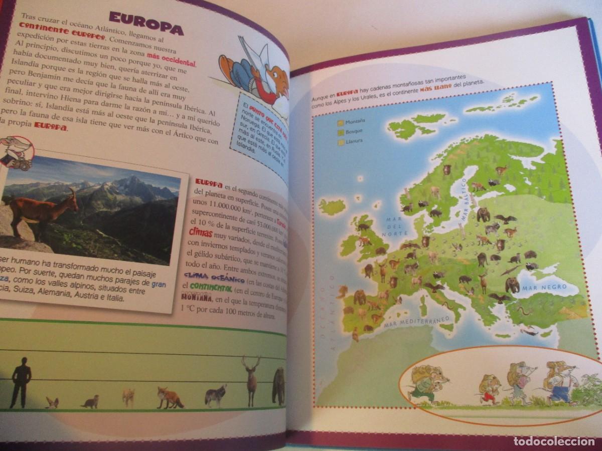 Libros de segunda mano: GER&Oacute;NIMO STILTON Mi primer atlas de animales W23201 - Foto 4