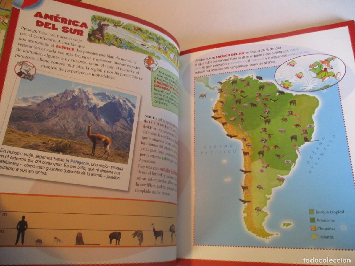 Libros de segunda mano: GER&Oacute;NIMO STILTON Mi primer atlas de animales W23201 - Foto 5