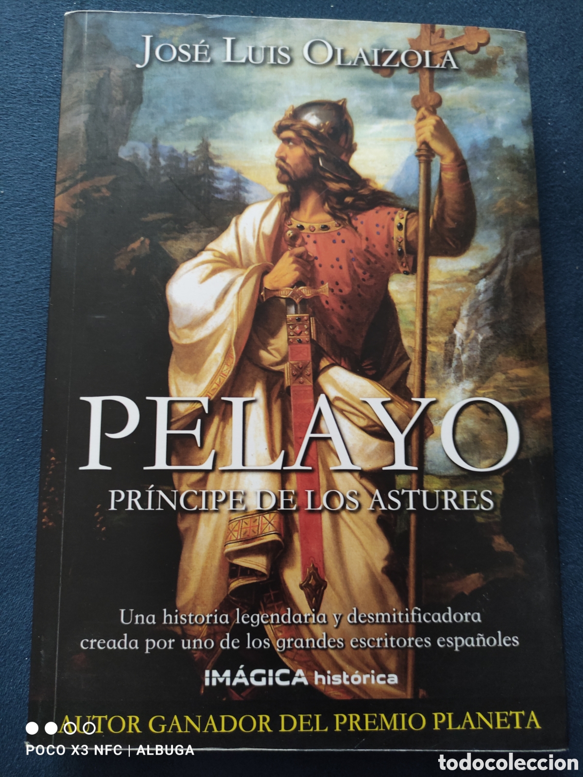 Libros de segunda mano: Pelayo. Jos&eacute; Luis Olaizola. - Foto 1