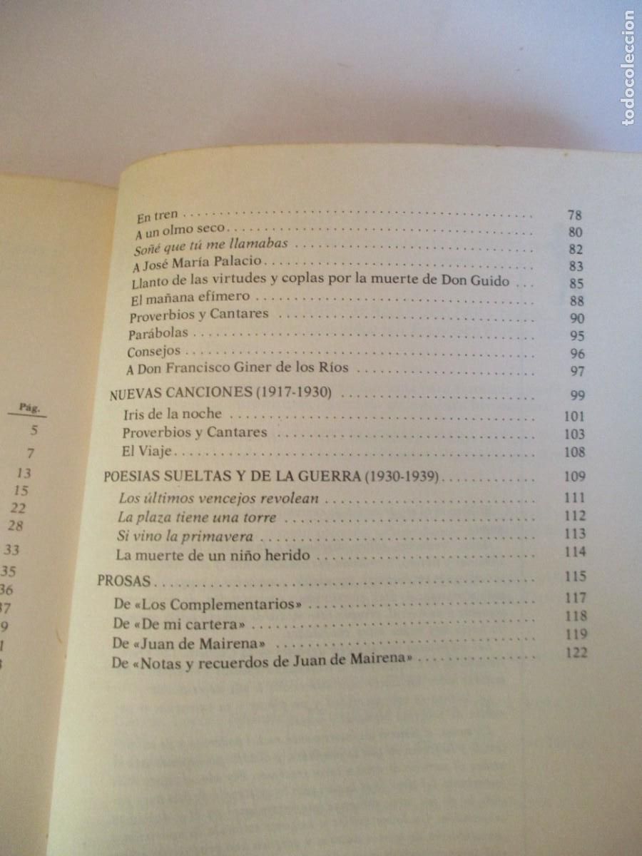 Libros de segunda mano: ANTONIO MACHADO PARA NI&Ntilde;OS W23209 - Foto 3