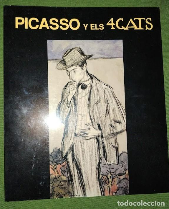 Libros de segunda mano: PICASSO Y ELS 4GATS-CATALOGO EXPOSICI&Oacute;N MUSEO PICASSO BARCELONA