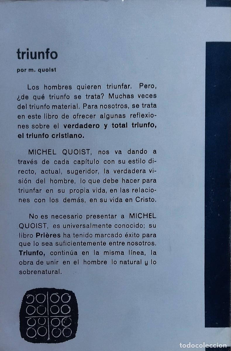 Libros de segunda mano: TRIUNFO - ESPIRITUALIDAD N&ordm; 2 / MICHEL QUOIST. - Foto 5