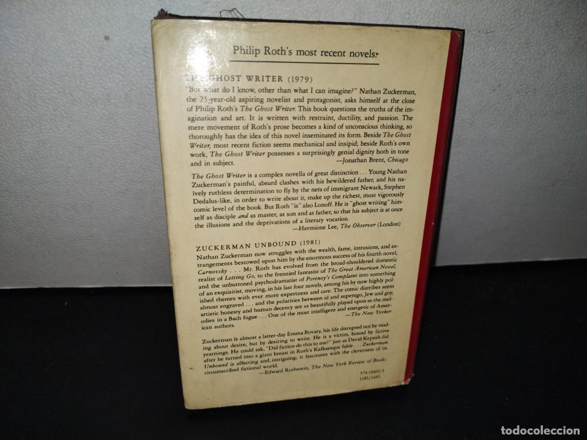 Libros de segunda mano: 87-2- THE ANATOMY LESSON - PHILIP ROTH - FIRST PRINTING, 1983 - Foto 3