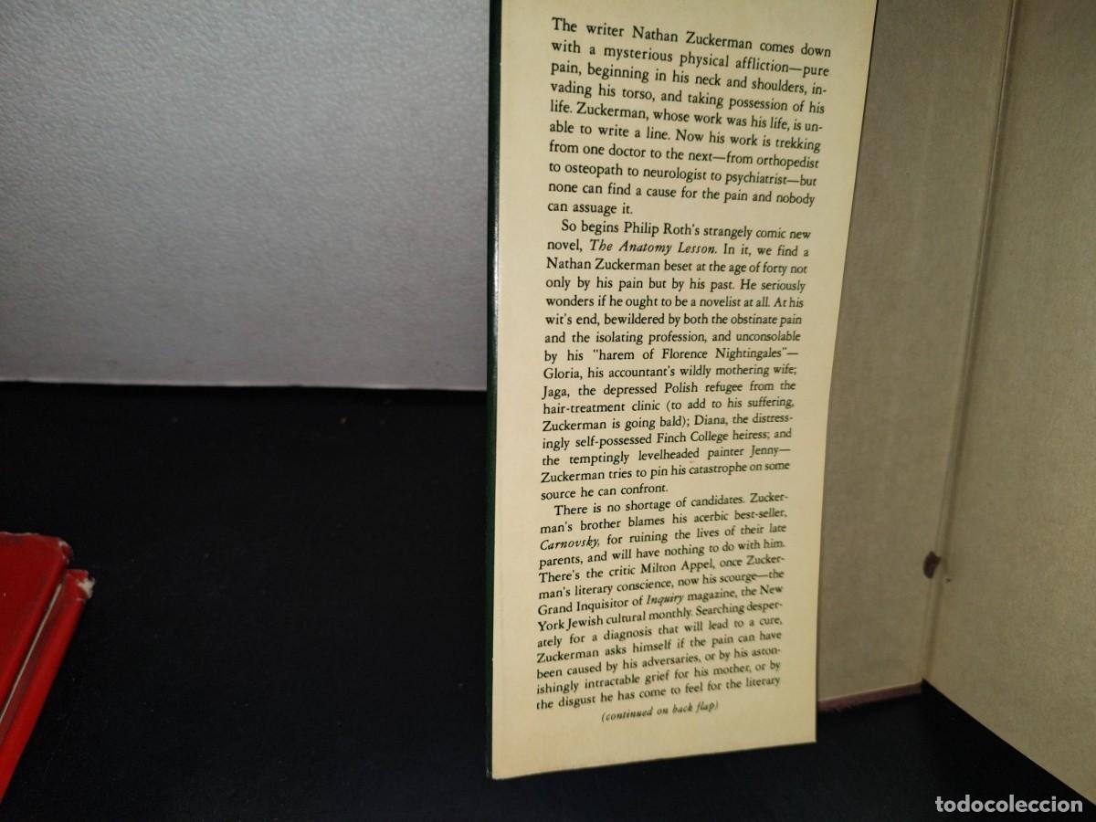 Libros de segunda mano: 87-2- THE ANATOMY LESSON - PHILIP ROTH - FIRST PRINTING, 1983 - Foto 5