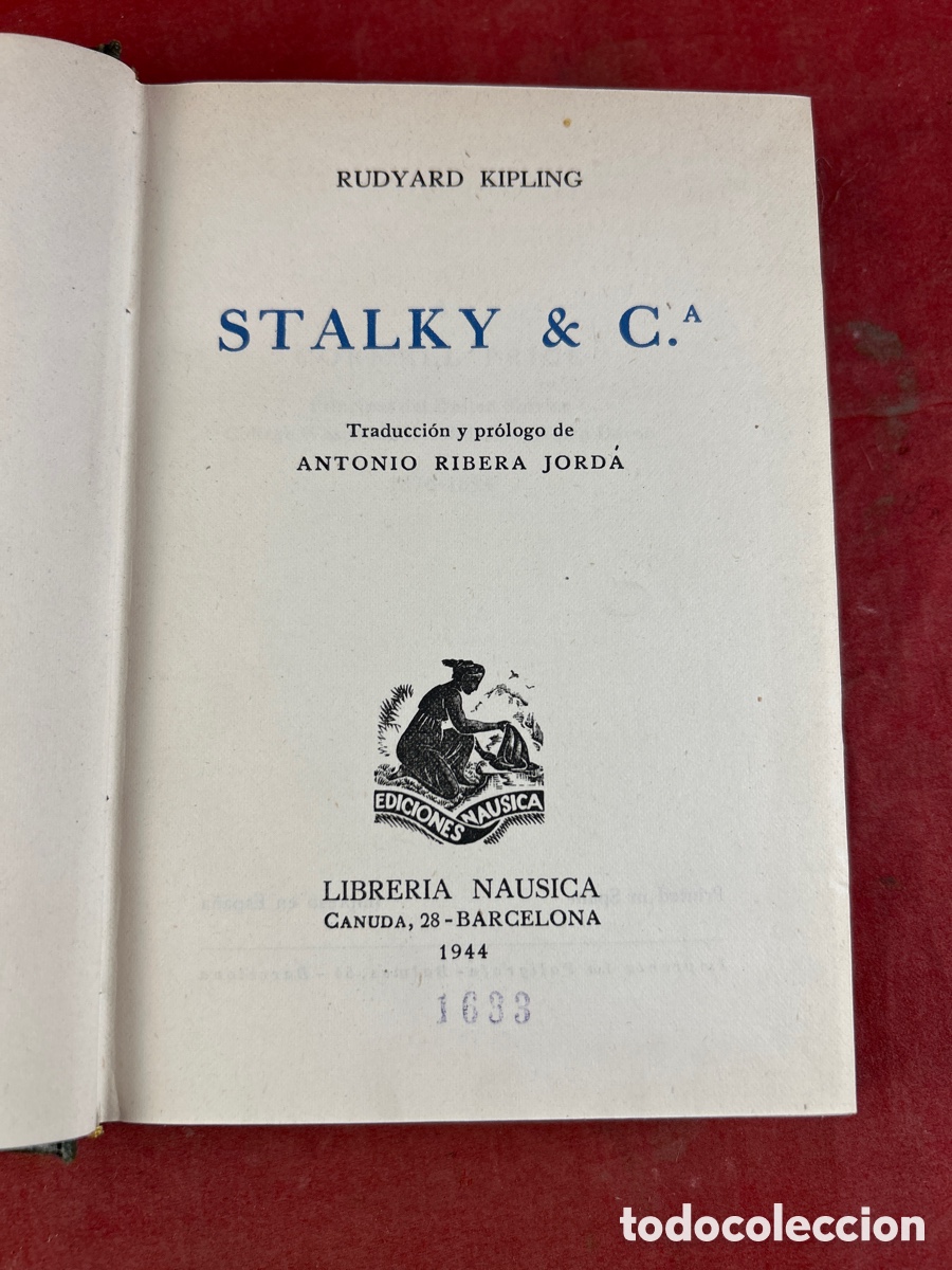 Libros de segunda mano: RUDYARD KIPLING. STALKY & CO 1944 - Foto 1