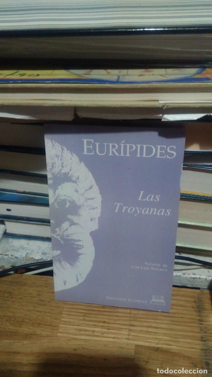 Libros de segunda mano: EURIPIDES, LAS TROYANAS, ED. CL&Aacute;SICAS - Foto 1