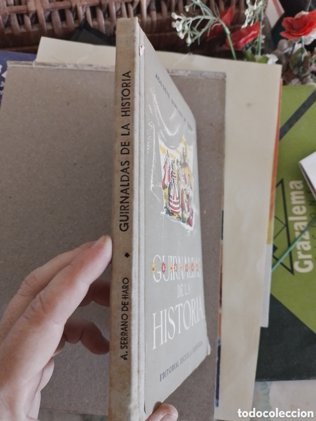 Libros de segunda mano: GUIRNALDAS DE LA HISTORIA. AGUSTIN SERRANO DE HARO. - Foto 2