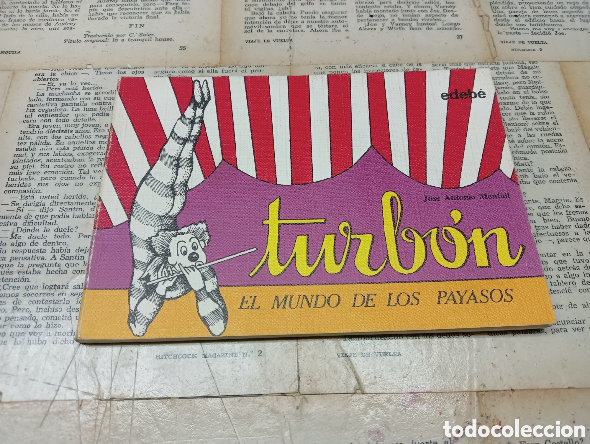 Libros de segunda mano: Turbon. El mundo de los payasos. Edebe - Foto 1