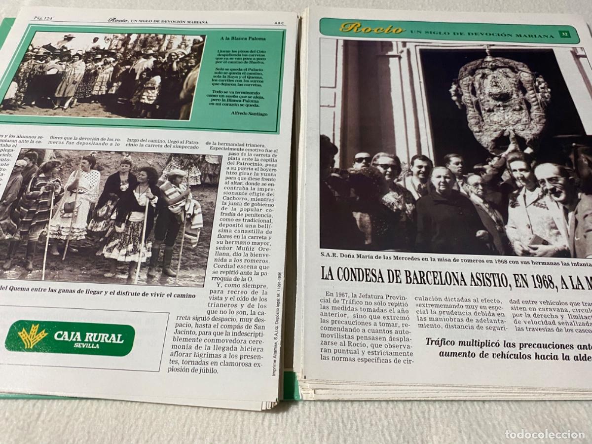 Libros de segunda mano: ROCIO. UN SIGLO DE DEVOCION MARIANA. ABC - Foto 4