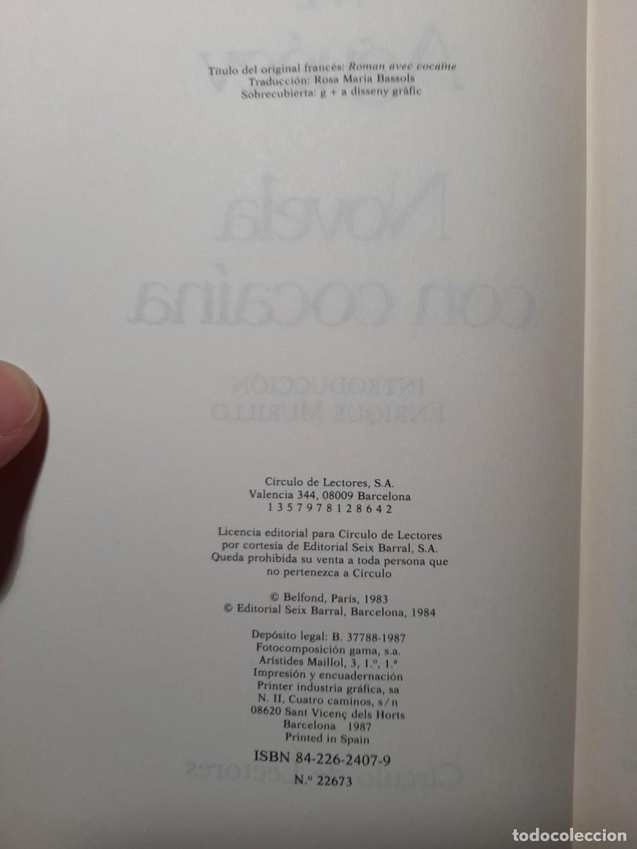 Libros de segunda mano: Novela con coca&iacute;na por M. Agueev 1987 - Foto 6